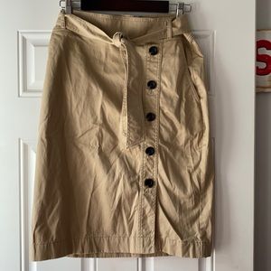 Anne Taylor tan skirt